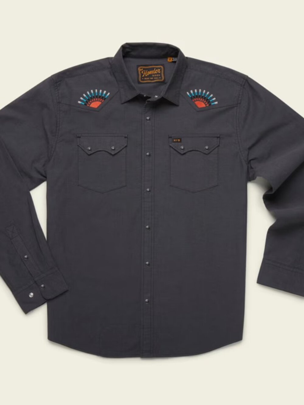 Howler Bros Crosscut Deluxe LS - Sunbeams (XL)